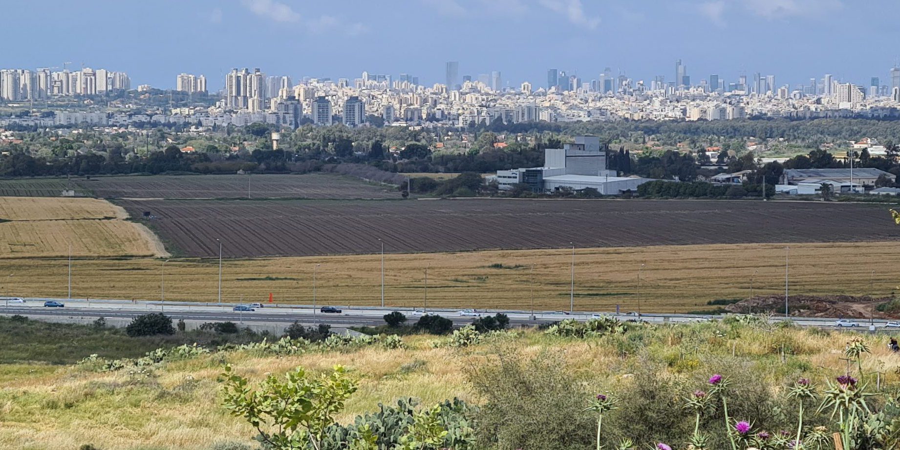 Vista desde Migdal Tzedek