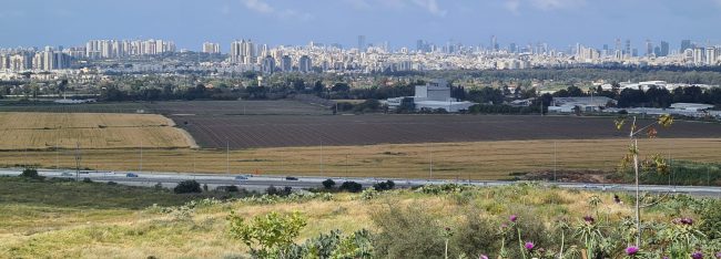 Vista desde Migdal Tzedek